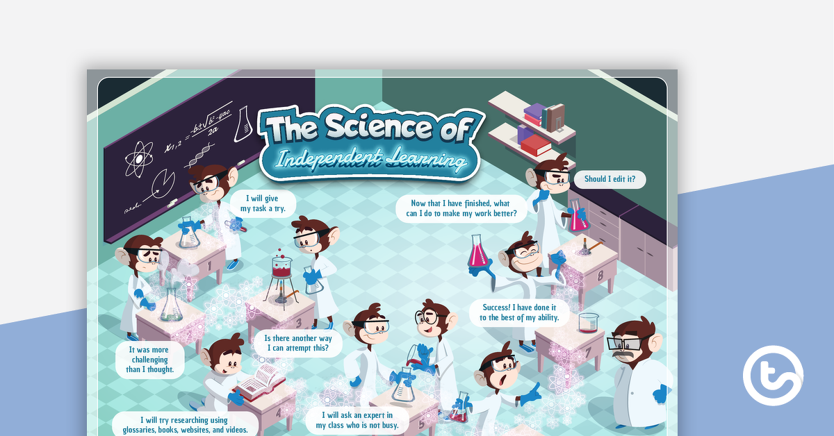 我的科学的预览图像ndependent Learning – Full Poster - teaching resource