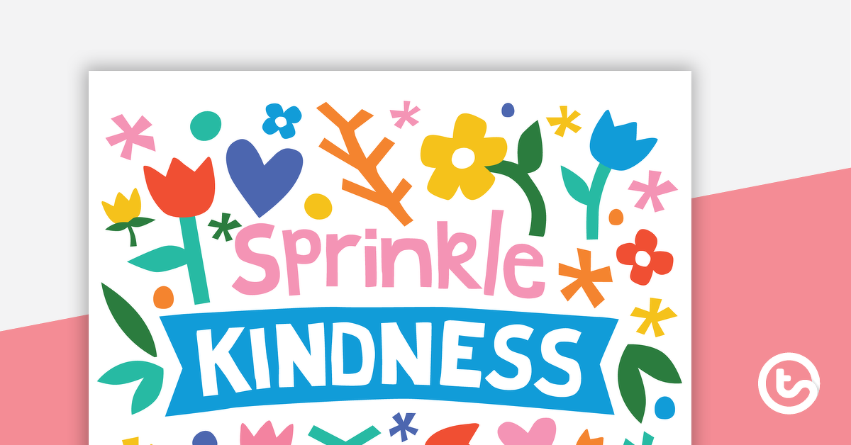 Preview image for Sprinkle Kindness Banner - teaching resource