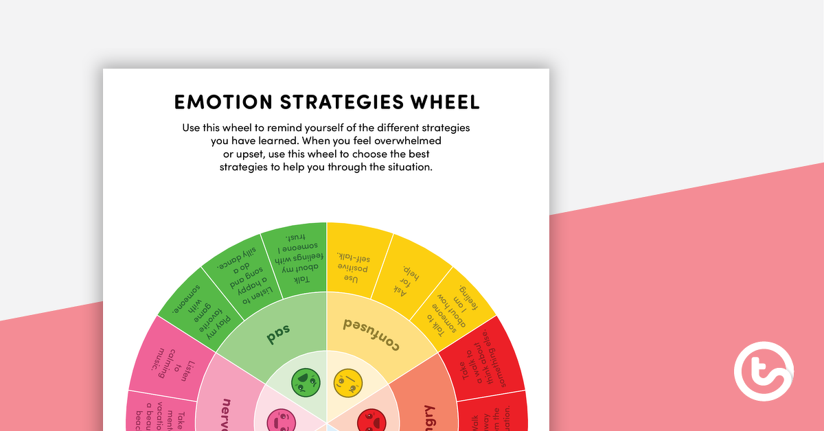 情感策略的预览图像车轮 - 教学资源