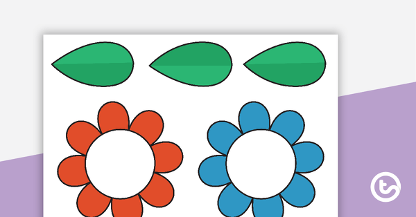 Preview image for Classroom Door Decorations — Look Who's Blooming Flower - teaching resource