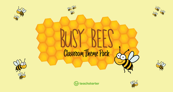 去蜜蜂主题教室包资源包