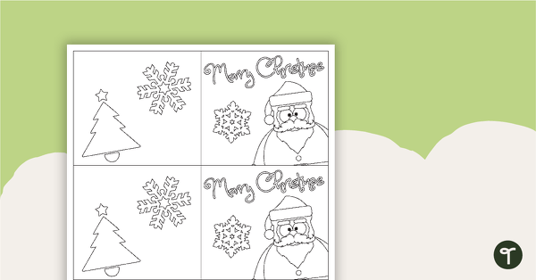 Santa Claus Christmas Cards