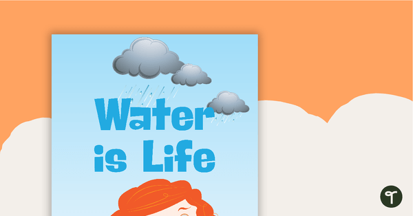 水是生命-标题海报孔侑dF4y2Ba