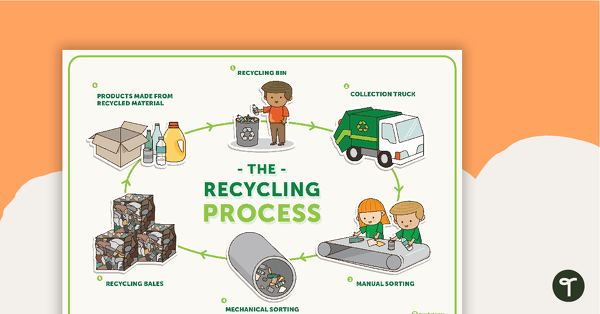 The Recycling Process Poster