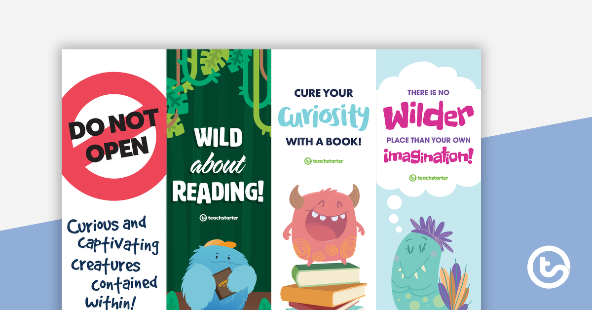 Curiosity and Imagination Bookmarks