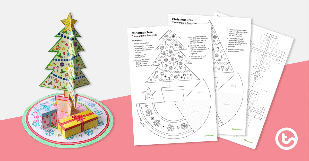 Christmas Tree Circularama – Craft Activity